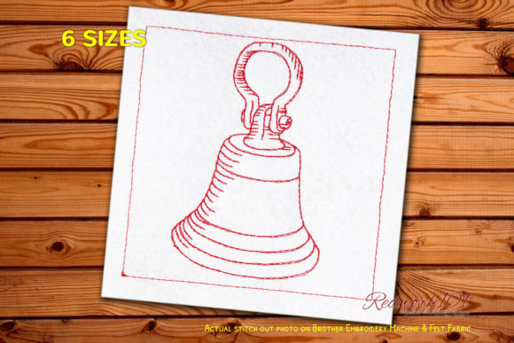Brass Hanging Bell Redwork: A Charming Addition