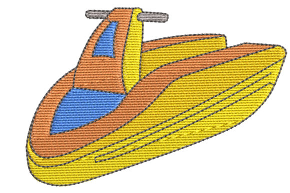 Jet Ski Embroidery: A Splash of Fun for Gifts