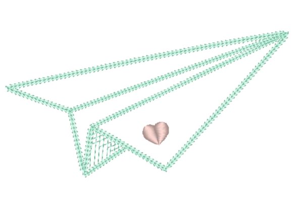 Paper Plane Aplique: A Charming Addition for Apparel