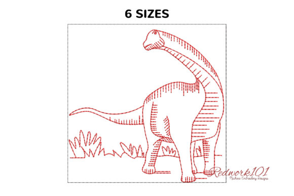 Sauropods Dinosaurs Bluework: A Festive Embroidery Review